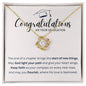 Congratulations On Your Graduation - Love Loop Necklace