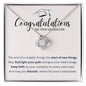 Congratulations On Your Graduation - Love Loop Necklace