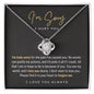 I'm Sorry I Hurt You - I Love You Always - Love Loop Necklace