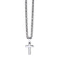 BONUS DAD - True Bond, Father & Daughter - Artisan Cross on Cuban Chain Necklace