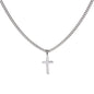BONUS DAD - True Bond, Father & Daughter - Artisan Cross on Cuban Chain Necklace