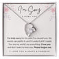 I'm Sorry I Hurt You - I Love You Always & Forever - Eternal Love Necklace