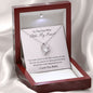 To The One Who Stole My Heart Eternal Love Necklace - Love You Babe