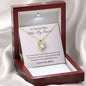To The One Who Stole My Heart Eternal Love Necklace - Love You Babe