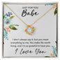 Just For You Babe Love Loop Necklace