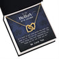 "To The Mother Of My Children" - We Love You - Interlocking Hearts Necklace