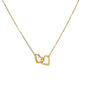 "To The Mother Of My Children" - We Love You - Interlocking Hearts Necklace