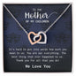 "To The Mother Of My Children" - We Love You - Interlocking Hearts Necklace