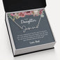 To My Daughter, Love Dad - Signature Style Name Necklace