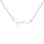 To My Beautiful Daughter, Love Mom - Signature Style Name Necklace