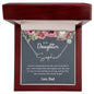 To My Daughter, Love Dad - Signature Style Name Necklace