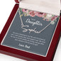 To My Daughter, Love Dad - Signature Style Name Necklace