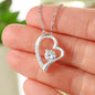 To The One Who Stole My Heart Eternal Love Necklace - Love You Babe